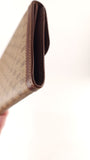Gucci Vintage Brown GG Canvas Long Wallet - G0718