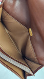 Gucci Vintage Brown GG Canvas Long Wallet - G0718