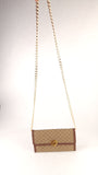 Gucci Vintage Brown GG Canvas Long Wallet - G0718