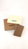 Burberry Brown Leather Card Case - G0717