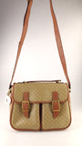 Celine Beige Macadam 2way Shoulder Bag - G0576