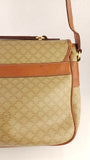Celine Beige Macadam 2way Shoulder Bag - G0576