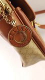 Celine Beige Macadam 2way Shoulder Bag - G0576