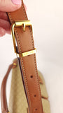 Celine Beige Macadam 2way Shoulder Bag - G0576