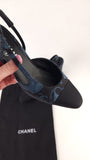 Chanel Denim Slingback Heels - G0741