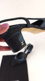 Chanel Denim Slingback Heels - G0741
