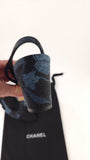 Chanel Denim Slingback Heels - G0741