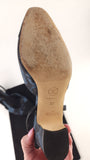 Chanel Denim Slingback Heels - G0741