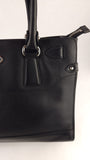 Salvatore Ferragamo Black Leather Hand Bag - G0591