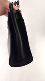 Salvatore Ferragamo Black Leather Hand Bag - G0591