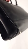 Salvatore Ferragamo Black Leather Hand Bag - G0591