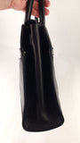 Salvatore Ferragamo Black Leather Hand Bag - G0591