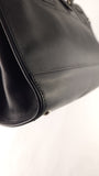 Salvatore Ferragamo Black Leather Hand Bag - G0591