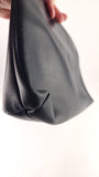 Salvatore Ferragamo Navy Leather Clutch/Shoulder Bag - G0658