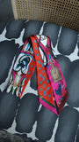 Louis Vuitton Pink/Red Romance Bandeau - 3701
