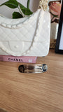 Chanel Silver Tone Barrette - G0585