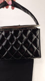Chanel Black Patent Leather Vanity Box - G0727