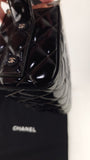 Chanel Black Patent Leather Vanity Box - G0727