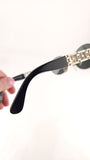 Versace Silver Metal Sunglasses - 3694