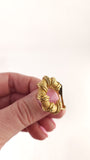 Christian Dior Gold Tone Braided Hoop Clip-on Earrings - G0482
