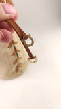 Salvatore Ferragamo Beige Suede Tote Bag - G0750