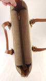 Salvatore Ferragamo Beige Suede Tote Bag - G0750