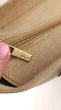 Salvatore Ferragamo Beige Suede Tote Bag - G0750