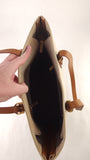 Salvatore Ferragamo Beige Suede Tote Bag - G0750