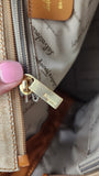 Salvatore Ferragamo Beige Suede Tote Bag - G0750