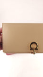 Salvatore Ferragamo Beige Leather Long Wallet - G0745