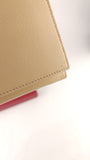 Salvatore Ferragamo Beige Leather Long Wallet - G0745