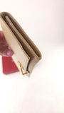 Salvatore Ferragamo Beige Leather Long Wallet - G0745