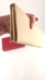 Salvatore Ferragamo Beige Leather Long Wallet - G0745