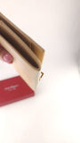 Salvatore Ferragamo Beige Leather Long Wallet - G0745