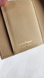 Salvatore Ferragamo Beige Leather Long Wallet - G0745
