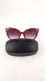 Salvatore Ferragamo Plum/Purple Plastic Sunglasses - G0771