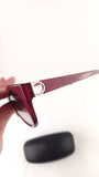 Salvatore Ferragamo Plum/Purple Plastic Sunglasses - G0771