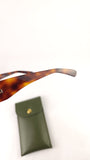 Longchamp Brown Tortoise Pattern Oversized Sunglasses - G0774