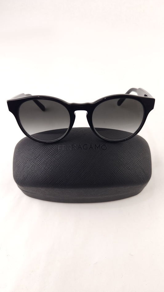 Salvatore Ferragamo Black Plastic Sunglasses - G0744