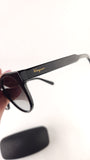 Salvatore Ferragamo Black Plastic Sunglasses - G0744