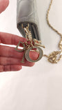 Dior Grey Satin Canage Wallet on Chain - G0742