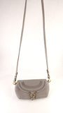 Chloe Marcie Grey Leather Shoulder Bag - G0743