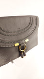 Chloe Marcie Grey Leather Shoulder Bag - G0743