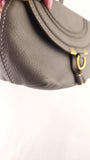 Chloe Marcie Grey Leather Shoulder Bag - G0743