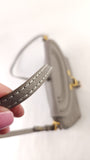 Chloe Marcie Grey Leather Shoulder Bag - G0743