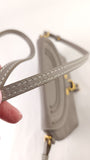 Chloe Marcie Grey Leather Shoulder Bag - G0743