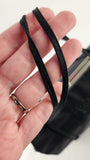Prada Black Satin Hand Bag - 3737