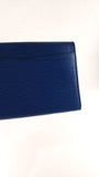 Louis Vuitton Blue Epi Leather Art Deco Clutch - 3741