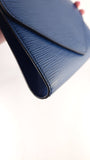 Louis Vuitton Blue Epi Leather Art Deco Clutch - 3741