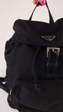 Prada Black Nylon Backpack - 3735